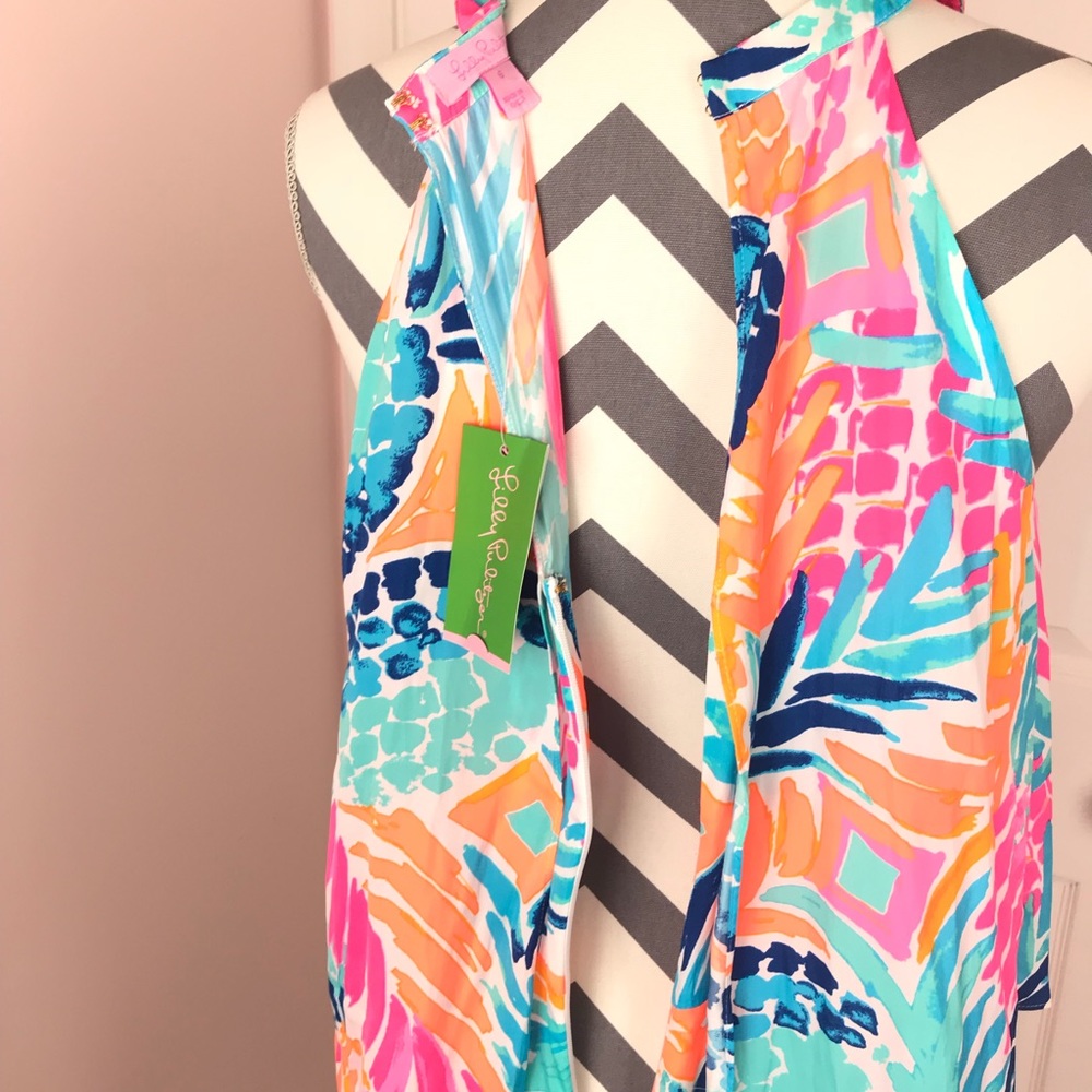 ❌SOLD❌ NEW Lilly Pulitzer Edona Print Romper - Picture 7 of 8